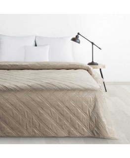 Eurofirany D91/N/LUIZ/BLINK 170X210 SAND COLORED Bedspread