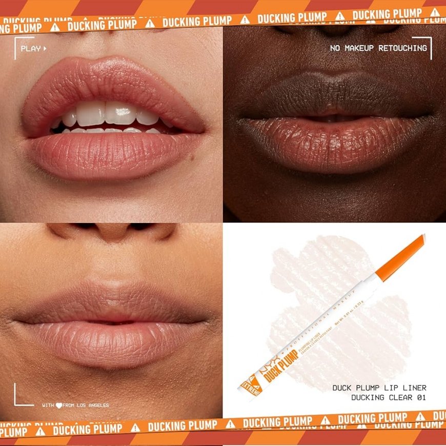 Nyx Professional Make Up DUCK PLUMP lip liner 01-Ducking Clear 0.33 gr