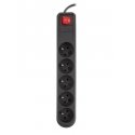 ARMAC A5/CZ/30 Armac Surge Protection ARC5 (5 sockets) 10A 3M black ARMAC A5/CZ/30 Armac Surge Protection ARC5 (5 sockets) 10A 3M black