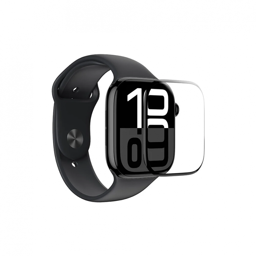 AmazingThing Radix Film -suojakalvo mustalla kehyksellä Apple Watch 42 mm:lle – 4