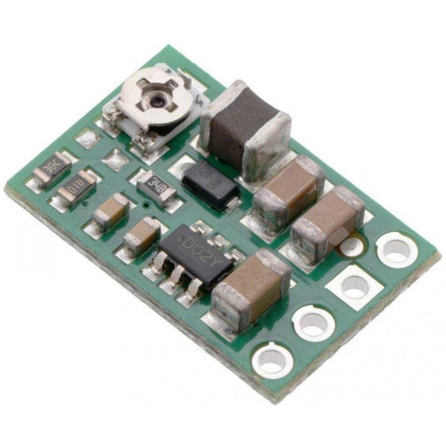D36V6ALV, Adjustable Step-down Voltage Regulator 2.5V-7.5V 0.6A, Pololu 3798