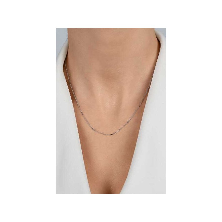 Brilio Silver Delicate silver necklace NCL197W – 3