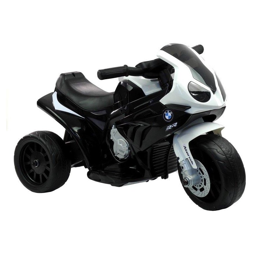 Lean Cars Trijų rattaan sähköinen moottoripyörä lapsille L-Toys BMW S1000RR, musta – 2