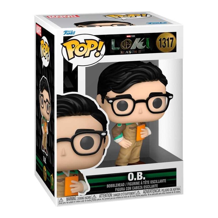 FUNKO POP! Vinilinė figūrėlė: Loki - O.B. – 3