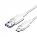 USB 2.0 A - USB-C 6A Vention CTOWF 1M kaapeli (valkoinen) USB 2.0 A - USB-C 6A Vention CTOWF 1M kaapeli (valkoinen)