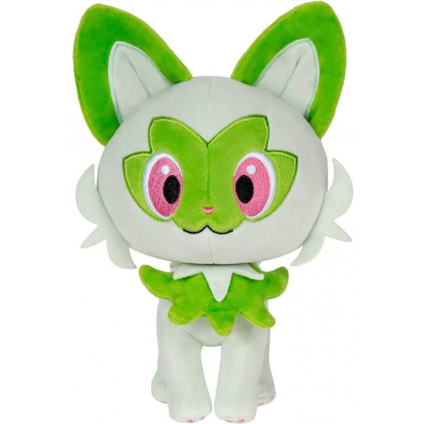 Jazwares Pokemon Sprigatito pehmolelu 20 cm – 3