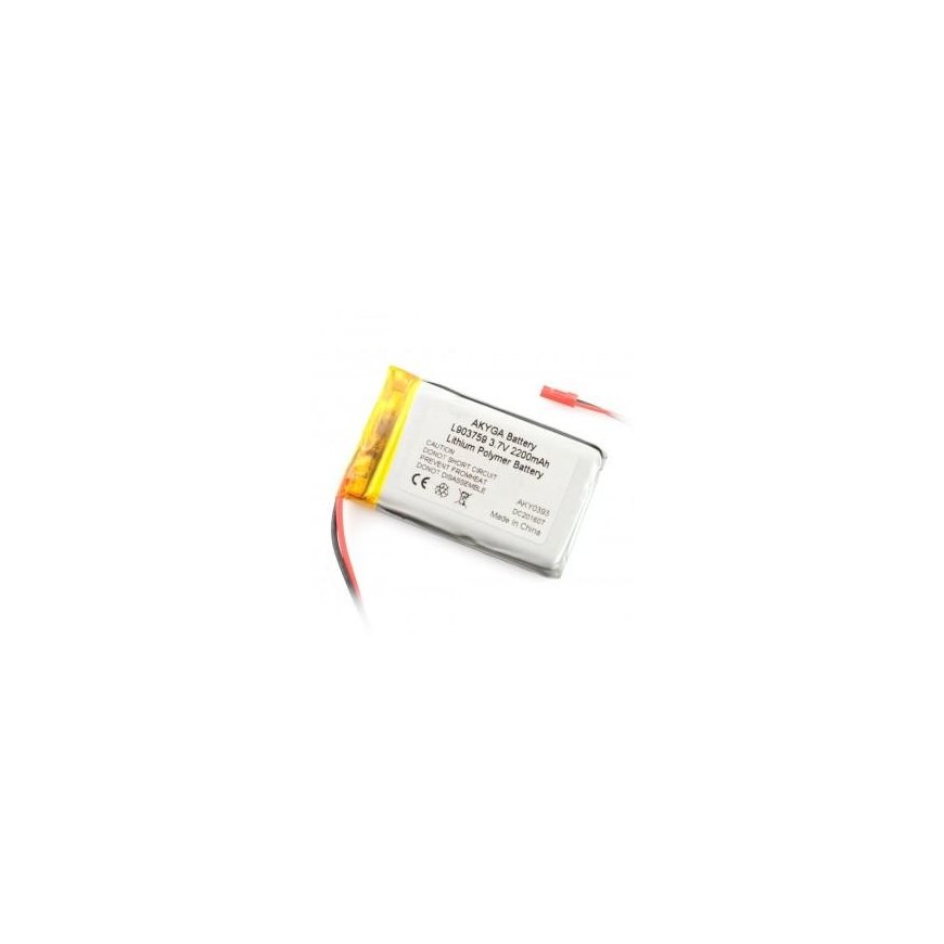 Akyga Li-Pol Battery 2200mAh 1S 3.7V
