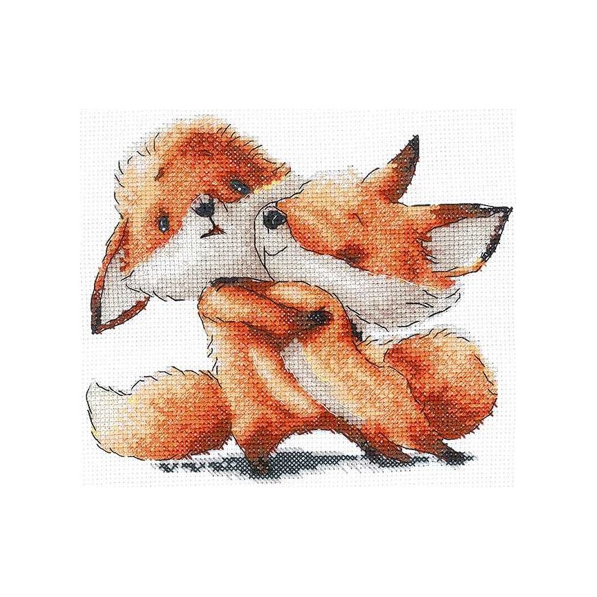 Beldizart Cross Stitch Kit "Red Fox" SANR-54