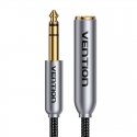 Vention uros-naaras 6,35 mm audiojohto BCXHH 2m Vention uros-naaras 6,35 mm audiojohto BCXHH 2m