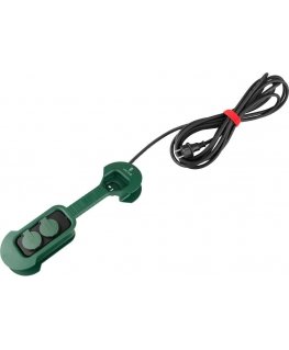 Viking network extension socket R280, 2x AC 230V, IP44, length 8 m