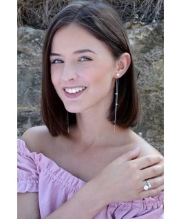 Jwl Luxury Pearls Grandininiai helmiäiset korvakorut 2in1 JL0428