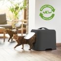 Rotho BIALA Кошка Закрытый лоток Черный, Серый