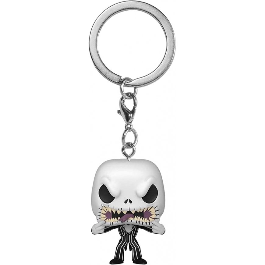 Funko Pocket POP Keychain Disney Nightmare Before Christmas Jack Scary Face