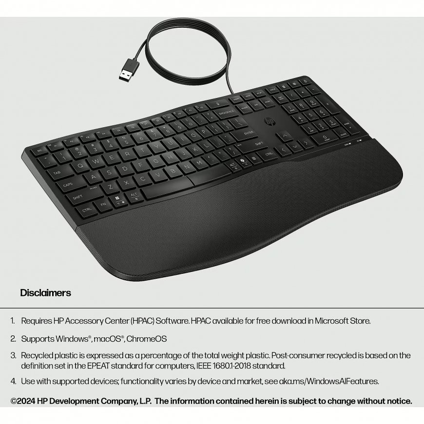 HP 485 CFT WD KBD VĀCIJA