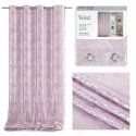 AmeliaHome VERHO / AH / SAMETTI / HOPEALEHDET / PULVERI Vaaleanpunainen / 140X245 AmeliaHome VERHO / AH / SAMETTI / HOPEALEHDET / PULVERI Vaaleanpunainen / 140X245