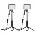Neewer ZC-10S Kit with two LED lamps + filters + tripods Neewer ZC-10S Kit with two LED lamps + filters + tripods