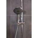 Shower head with water-saving function, Ø 9.6 cm, 3 spray settings, WENKO Shower head with water-saving function, Ø 9.6 cm, 3 spray settings, WENKO