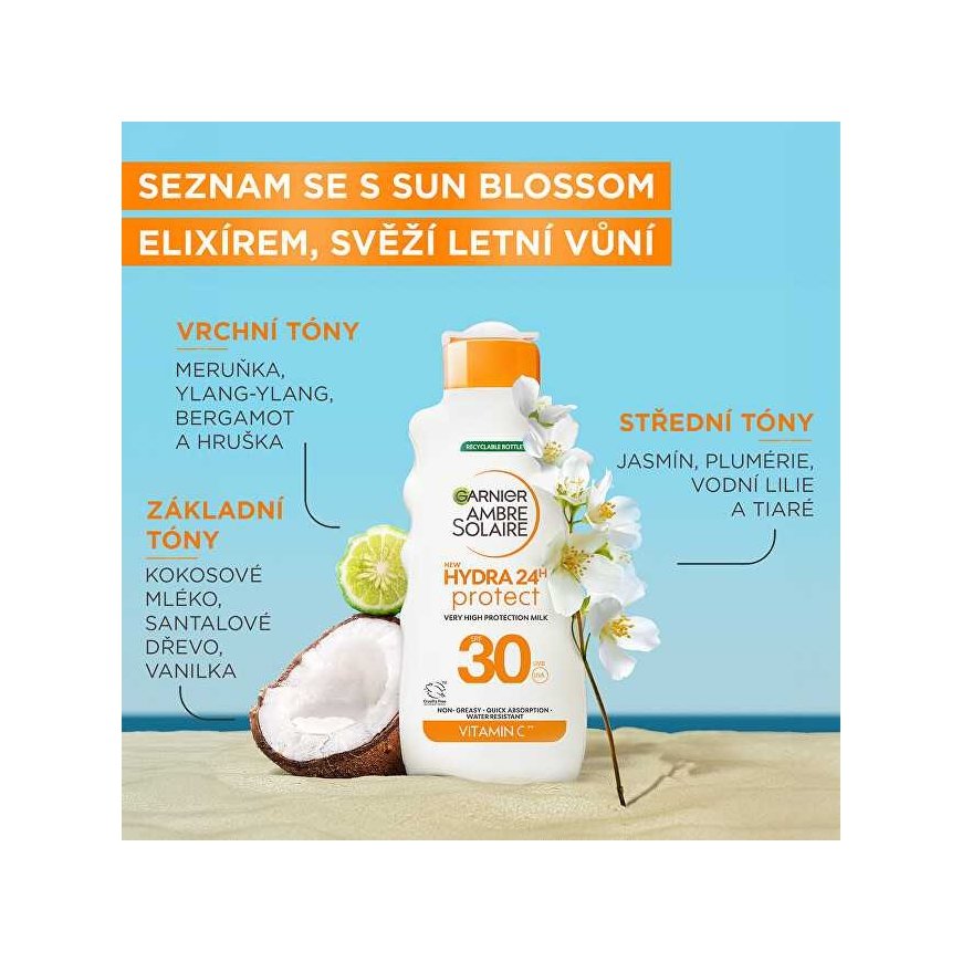 Garnier Apsauginis pienelis nuo saulės SPF 30 „Ambre Solaire Hydra 24h Protect“ (stipriai apsaugotas pienelis) 175 ml Unisex – 2