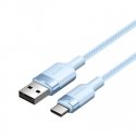 USB 2.0 A - USB-C 3A kaapeli Vention CTNLF 1M (sininen) USB 2.0 A - USB-C 3A kaapeli Vention CTNLF 1M (sininen)