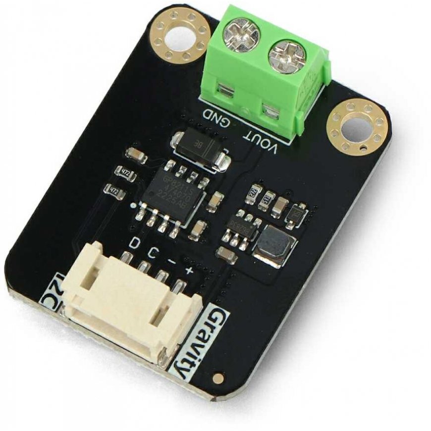 Dfrobot Gravity – 1 Channel Digital-to-Analog Converter GP8211 0-5V/10V – I2C DAC – DFR1071
