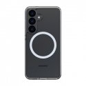 Torras Guardian Magneettisarja puhelimen suojakuori Samsung S25:lle (läpinäkyvä)