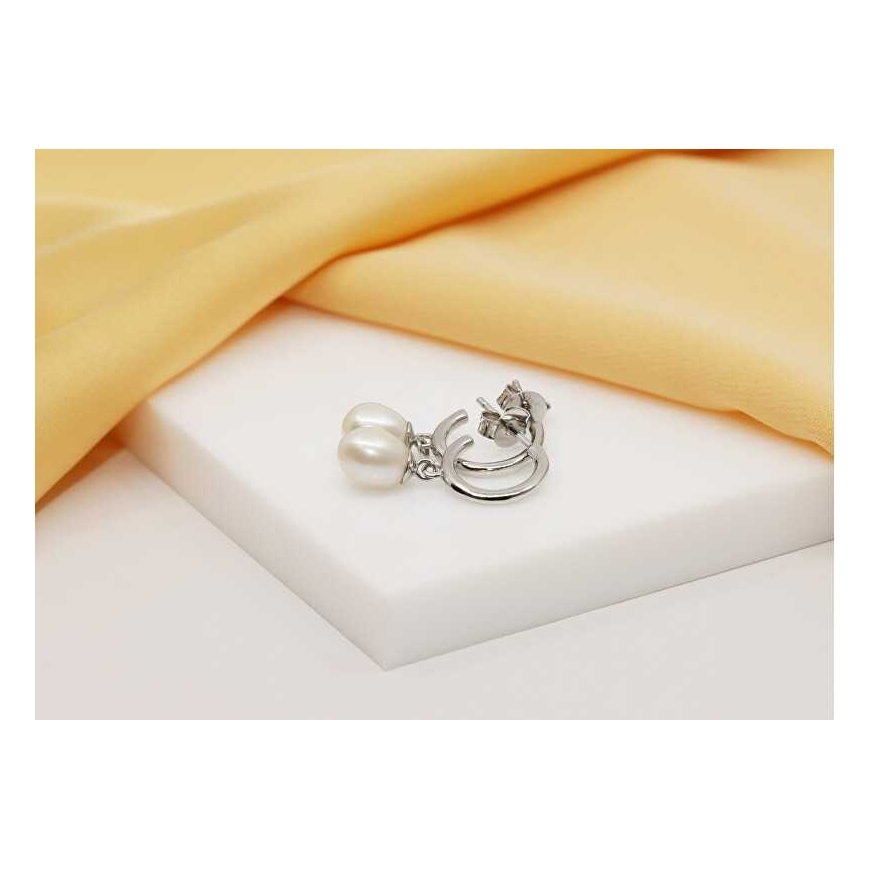 Brilio Silver Brilio Silver Charming Pearl Rings EA649W – 5