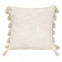 Atmosphera Decorative Cushion with Tassels, 50 x 50 cm Atmosphera Decorative Cushion with Tassels, 50 x 50 cm