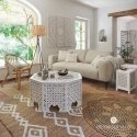 Atmosphera Decorative Cushion with Tassels, 50 x 50 cm Atmosphera Decorative Cushion with Tassels, 50 x 50 cm