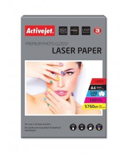 Activejet AP4-160G100L fotopaber A4 Valge Läige