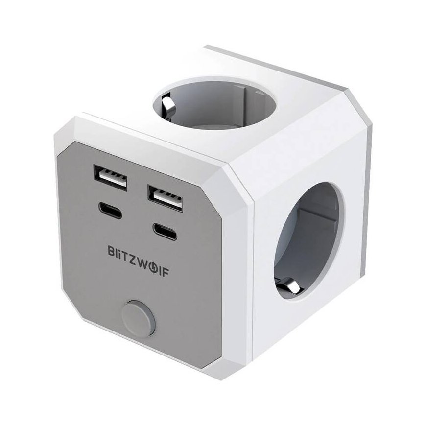 BlitzWolf BW-EC2 8-in-1 Power Cube (4xAC