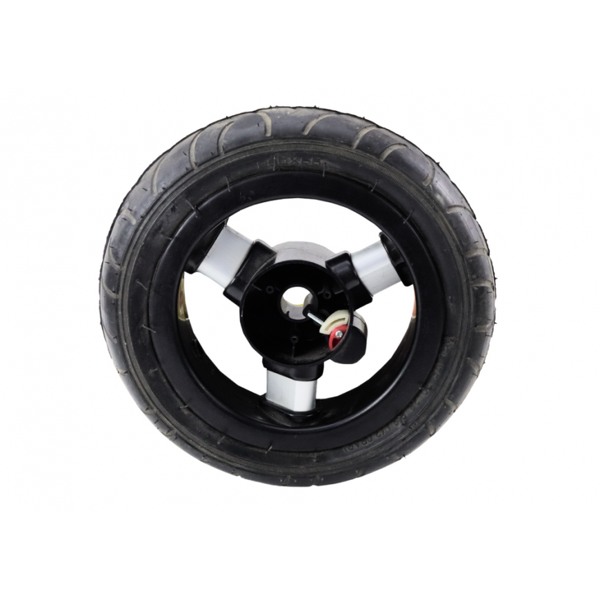"Lean Cars" plastic wheel with rubber tire (inflatable) PRO 700 front – 3