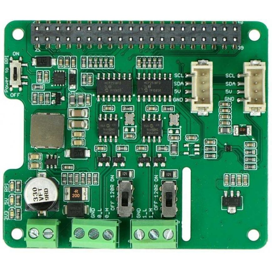Seeed Studio Kaksikanavainen CAN BUS -lisälaite Raspberry Pi:lle – 2