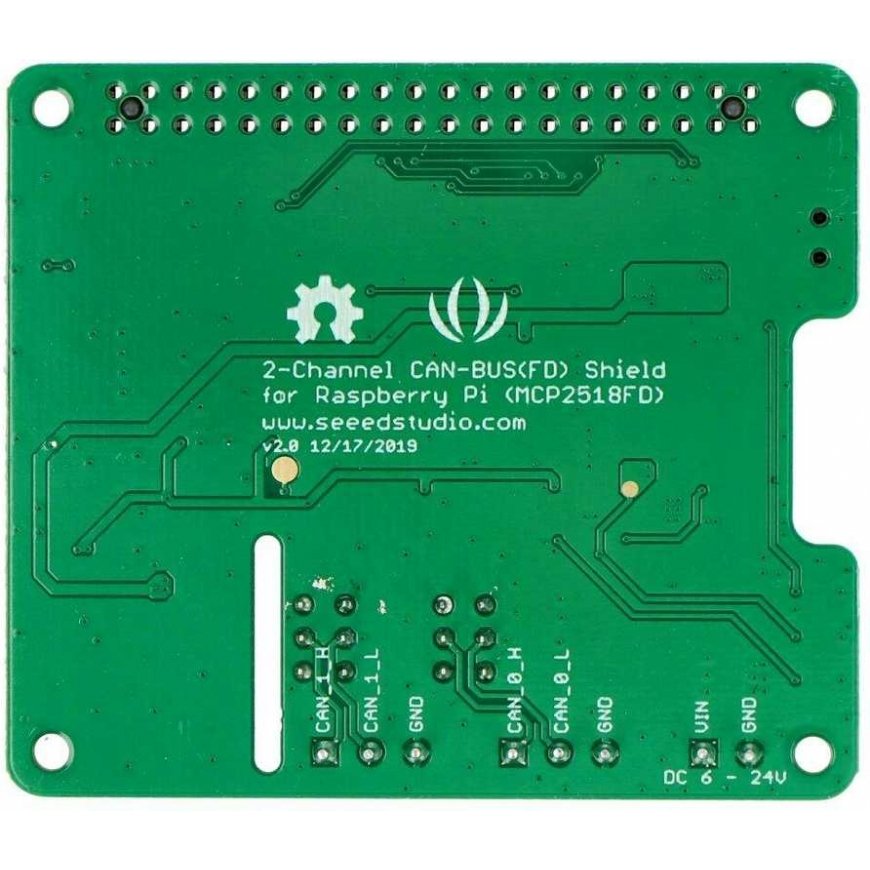 Seeed Studio Two-channel CAN BUS extension for Raspberry Pi – 3