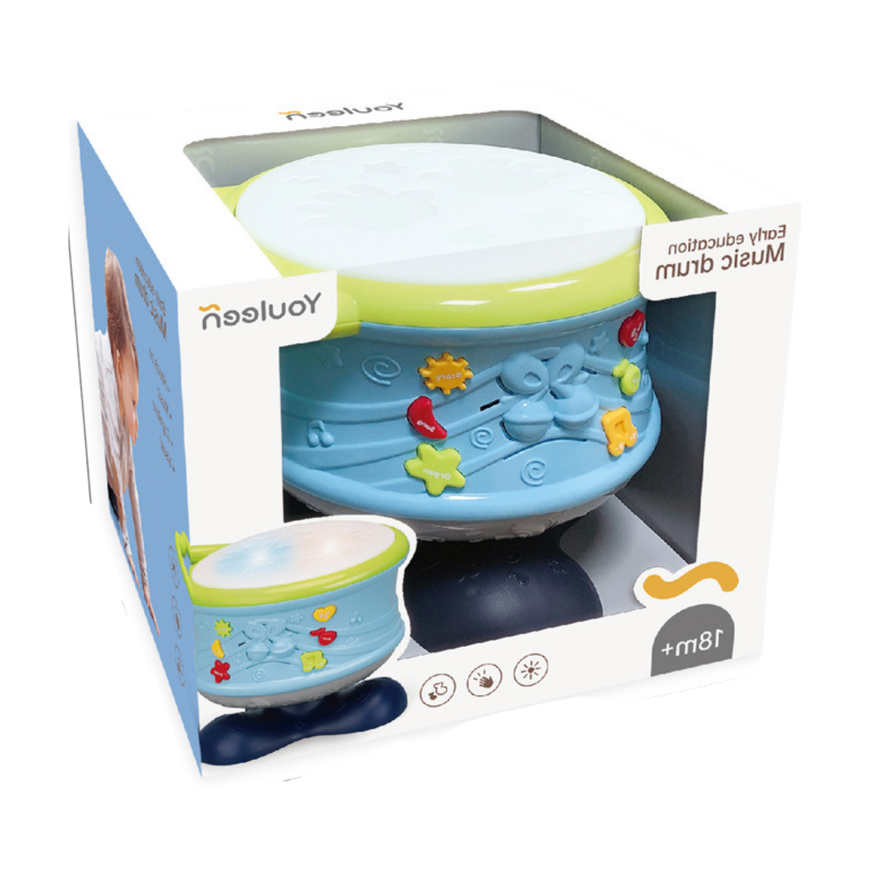 Lean Toys Interactive Educational Drum – 3