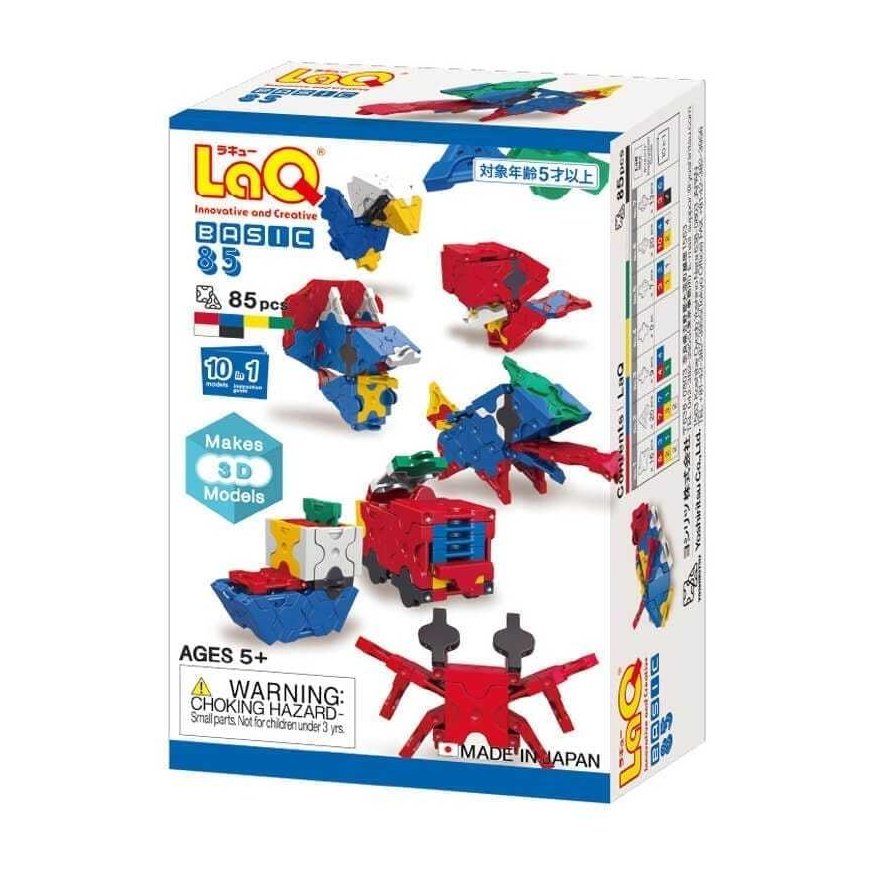 LaQ Constructor 'Basic 85 3D' Mini