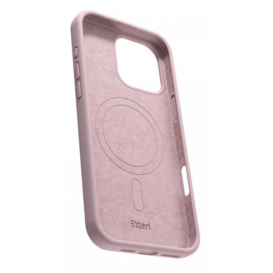 Telforceone Etteri Silicone Case for Apple iPhone 16 Pro Max 6.9" in pink color – 5