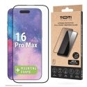 Toti Premium PREMIUM TEMPERED ekrano apsaugos stiklas 3D pilnas dangtis Apple iPhone 16 Pro Max Toti Premium PREMIUM TEMPERED ekrano apsaugos stiklas 3D pilnas dangtis Apple iPhone 16 Pro Max