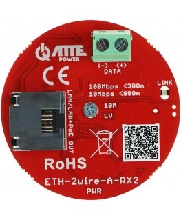 UTP/2 CABLE REPLACEMENT KIT LAN+POE TRANSMISSION ETH-2WIRE-A-SET2 2 ATTE KIT