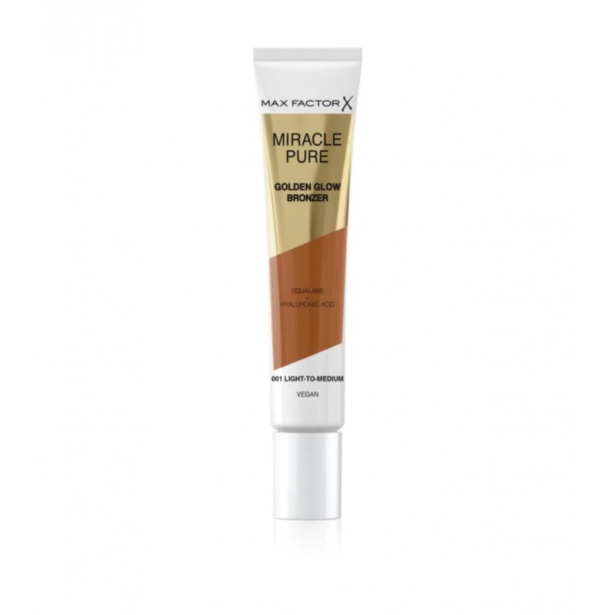 „Max Factor Miracle Pure Golden Glow“ bronzinė priemonė