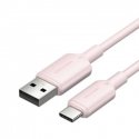 USB 2.0 A - USB-C 3A kaapeli Vention CTQPH 2M (vaaleanpunainen) USB 2.0 A - USB-C 3A kaapeli Vention CTQPH 2M (vaaleanpunainen)