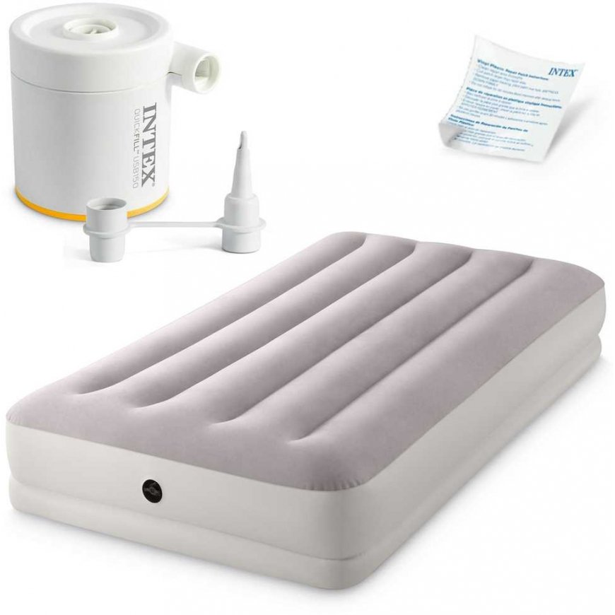 Intex Inflatable single bed mattress 191x99x30