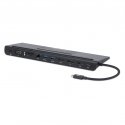 Manhattan 153478 dokstacija Vadu USB 3.2 Gen 1 (3.1 Gen 1) Type-C Melns Manhattan 153478 dokstacija Vadu USB 3.2 Gen 1 (3.1 Gen 1) Type-C Melns