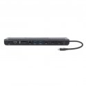 Manhattan 153478 knyginių kompiuterių dokas / jungčių replikatorius Vielinis USB 3.2 Gen 1 (3.1 Gen Manhattan 153478 knyginių kompiuterių dokas / jungčių replikatorius Vielinis USB 3.2 Gen 1 (3.1 Gen
