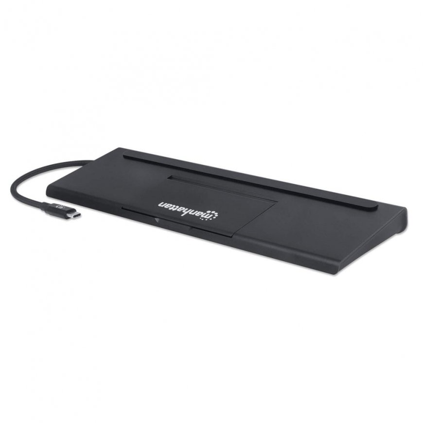 Manhattan 153478 dokstacija Vadu USB 3.2 Gen 1 (3.1 Gen 1) Type-C Melns – 4
