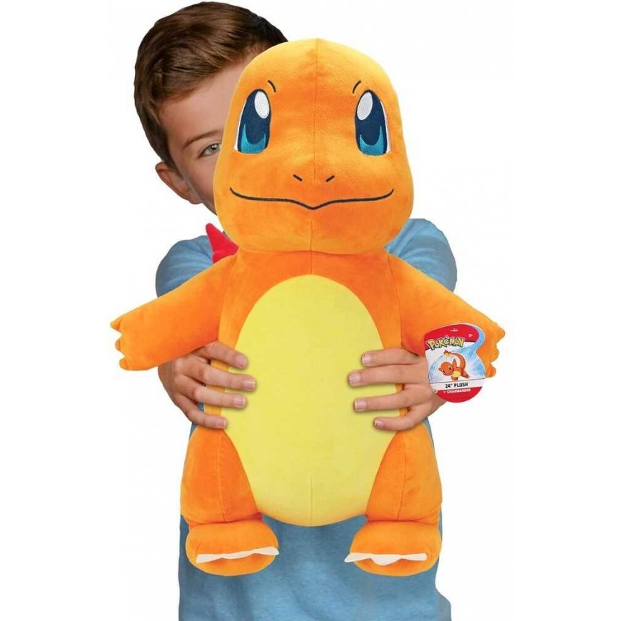 Jazwares Pokemon Charmander pliušinis žaislas 60cm – 5