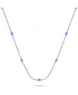 Brilio Silver Brilio Sidabrinis Silver pendant with blue beads NCL112WTQ