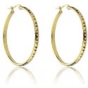 Marc Malone Gold Earrings with Rings Addison MCE23017G Marc Malone Gold Earrings with Rings Addison MCE23017G