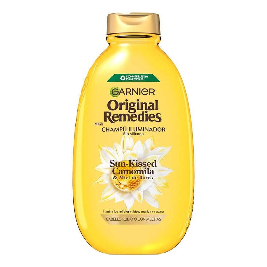 Garnier ORIGINAL REMEDIES kamomilla ja kukkahunaja Shampoo 600 ml