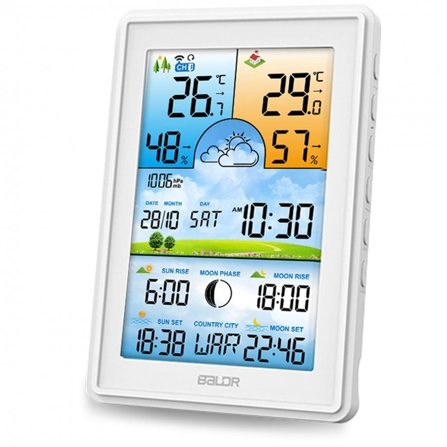 Berdsen Meteorological Station with screen BD-906 white – 3
