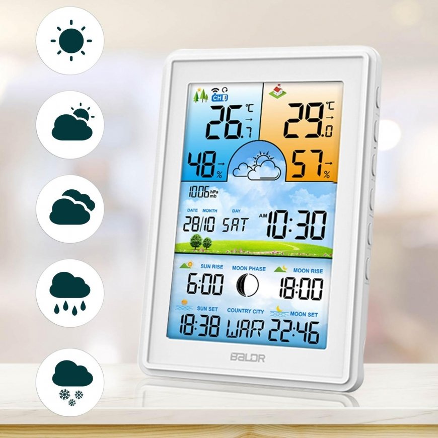 Berdsen Meteorological Station with screen BD-906 white – 5